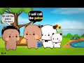 Mikki in trouble 😞| BUBU DUDU Cuties | Bubu Dudu Animation | cartoon Animation | peachgoma