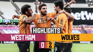 RAUL RESTARTS AND NETO VOLLEYS HOME A BEAUTY! | West Ham United 0-2 Wolves | Highlights