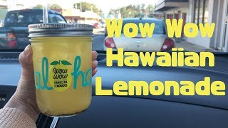 〜食tabi in Hawaii〜 Wow Wow Hawaiian Lemonadeのレモネード♡ オススメ度☆☆