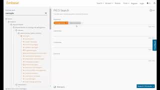 Embase - Using PICO