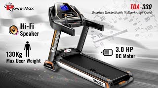 Powermax Fitness TDA-330 Treadmill