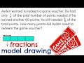 P5/6 fraction word problem using bar model