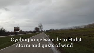 Cycling Vogelwaarde to Hulst in Zeeland