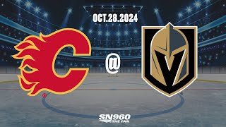 HIGHLIGHTS - Flames @ Golden Knights - 10.28.24