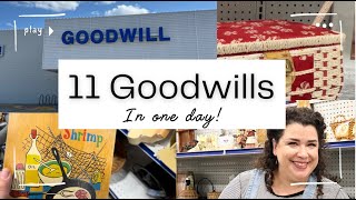 Thrift With Me | EVERY GOODWILL IN OMAHA | Thrifting Eleven Goodwills In One Day