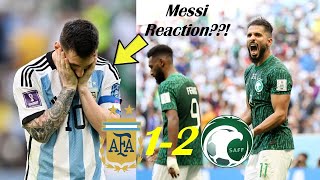 PLAYERS REACTION TO ARGENTINA VS SAUDI ARABIA (1-2) FT. MESSI