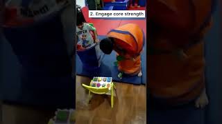 Need a fun way to practice some Gross motor skills Here’s just one of the ways we work on some of th