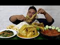 SARAPAN AYAM KARE SUPER SPESIAL DAUN SINGKONG KUAH SANTAN SAMBAL TERASI...