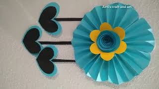 Amazing 😍 Paper Wall Hanging | Floral Wall Hanging Decor | Home Decorations ideas✨