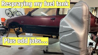 Painting my ep82 fuel tank, again