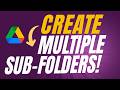 How to Automatically Create Sub-Folders in Google Drive Using Google Sheets