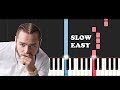 Post Malone - Better Now (SLOW EASY PIANO TUTORIAL)