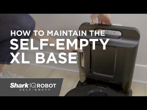 How to maintain the Shark IQ Robot Self-Empty XL – base and filters