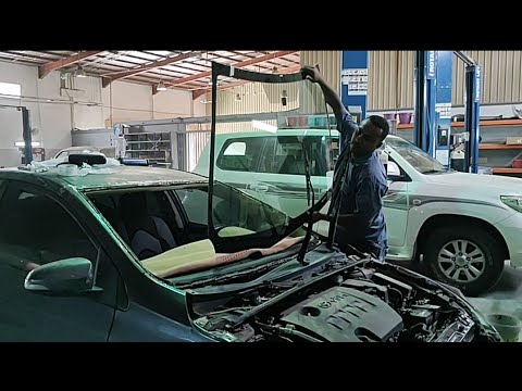 How To Install Windshield Youtube