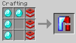 Minecraft, But Crafts Use TNT...