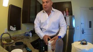 The Tito Ortiz way of opening a container