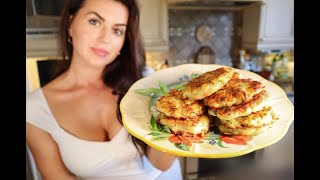 ZUCCHINI PANCAKES \u0026 SECRET INGREDIENT. Oладки з Кабачків