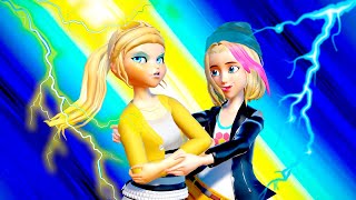 [Miraculous Ladybug x Elementals] Zoe & Chloe | Light & Thunder (new transformations)