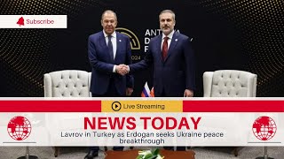 🛑 Lavrov in Turkey as Erdogan seeks Ukraine peace breakthrough | TGN News
