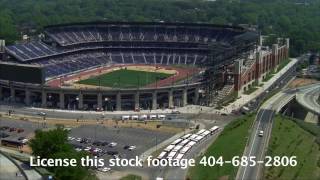 Aerials of Atlanta Olympic Stadium