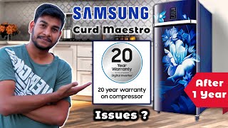 Problems after 1 Year | SAMSUNG Curd Maestro Refrigerator