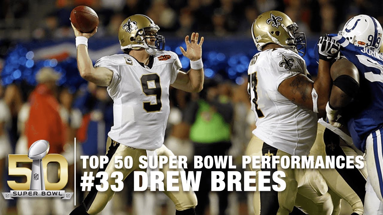 Drew Brees En El Super Bowl