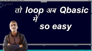 Use for Loop in QBasic@COMPUTEREXCELSOLUTION