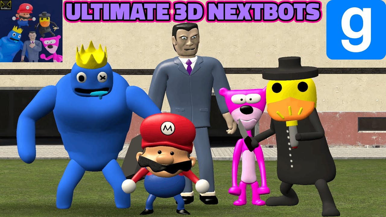 Gmod Ultimate 3d Nextbots Memes In 3d Garry S Mod Youtube