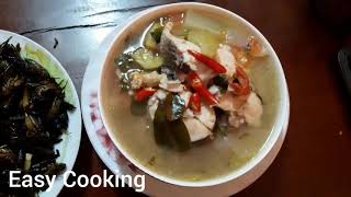 How to Cook Easy  Asian food  - សម្លម្ជូរយួន | Asian Sour Soup