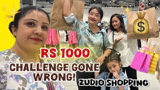 Zudio Shopping Challenge 🛍️|Zudio Latest Collection 2025 Kolkata|Gariahat Market Kolkata Zudio haul