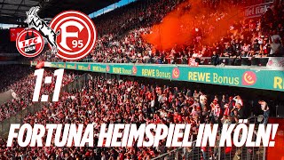 KRASSER SUPPORT! 1.FC Köln - Fortuna Düsseldorf 1:1 Alle Tore \u0026 Highlights 23.02.02025