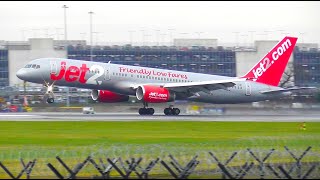 Jet2 Boeing 757 final weekend of operations at Manchester Airport, G-LSAK \u0026 G-LSAI