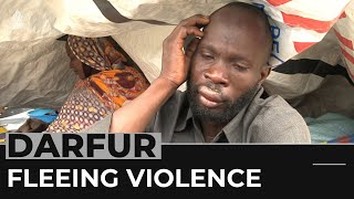 Darfur ethnic violence: Members of Masalit community flee to Chad