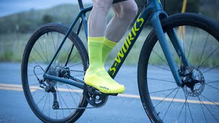 veloToze Tall Silicone Shoe Covers - with Snaps