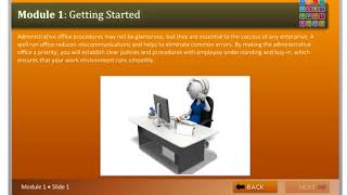 Administrative Office Procedures - Module 1