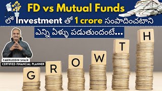 Investing in Fixed Deposit vs Equity vs Hybrid vs Debt Funds | Average Returns Telugu |CFP Fakruddin