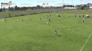 20150307 USSDA BU13BU14   Central Cal Aztecs v Arsenal FC Highlights