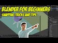 Blender for beginners: Snapping tricks