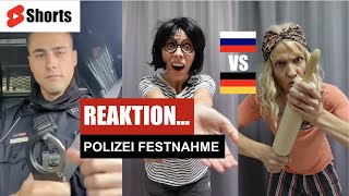 😂Reaktion auf Polizei Festnahme - Deutsche VS Russen