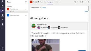 How to add the Recognize integration into your Microsoft Teams