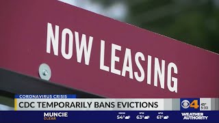 CDC temporarily bans evictions