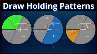 Draw Holding Patterns | Instrument Rating Pilot Training