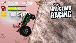 Hill Climb Racing - Tractor 1579m on MARS | 4K GamePlay