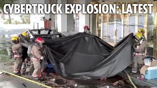 LIVE: Outside Trump hotel in Las Vegas after Tesla Cybertruck exploded killing one