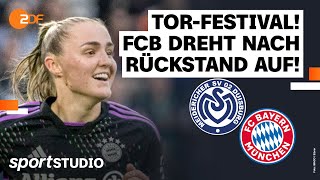 MSV Duisburg – FC Bayern München | Frauen-Bundesliga, 18. Spieltag Saison 2023/24 | sportstudio