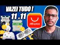 VAZEI OS CUPONS SECRETOS do AliExpress! 800 REAIS de CASHBACK no 11.11! 🔥 Não Perca!