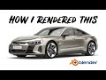 How to create photorealistic studio car renders in Blender
