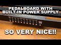 Lekato Pedalboard With Built-In Power Supply - Review and Demonstration