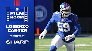 Film Room: Lorenzo Carter's Athleticism | New York Giants