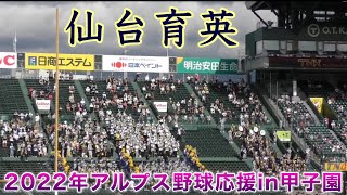 『仙台育英 甲子園アルプス野球応援』戦闘開始からサイレントマジョリティまで 第104回全国高等学校野球選手権大会 阪神甲子園球場